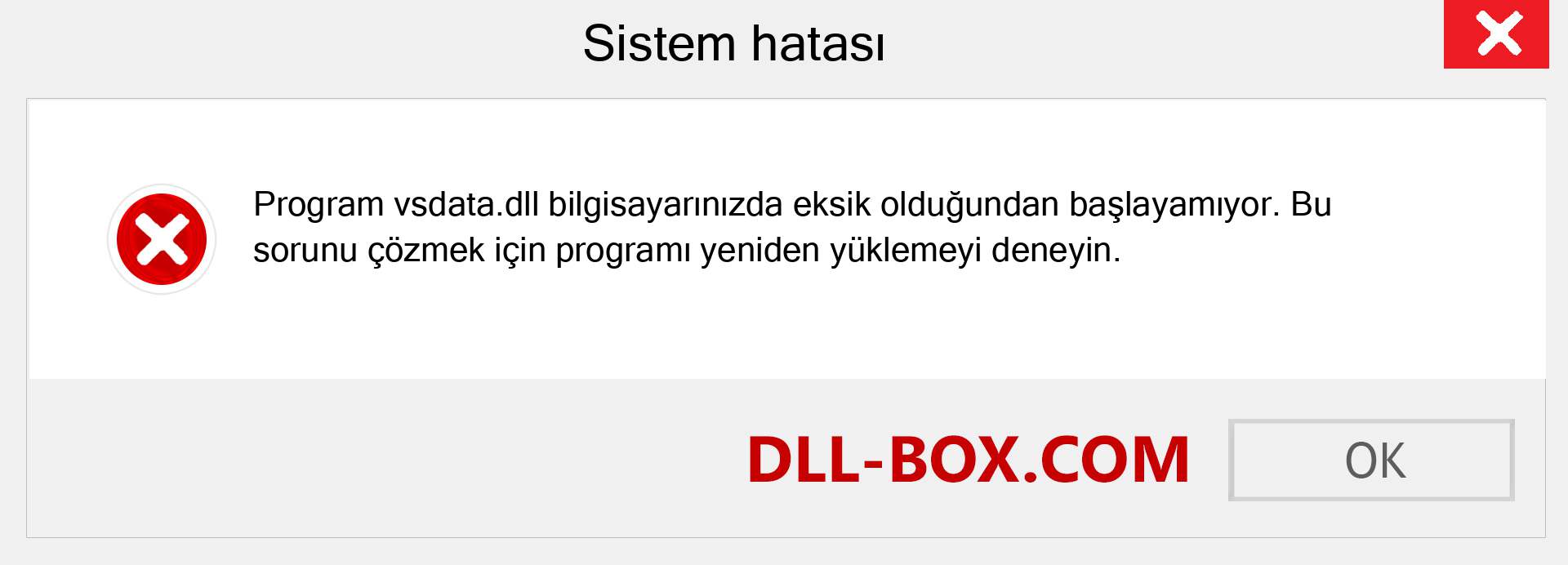 vsdata.dll dosyası eksik mi? Windows 7, 8, 10 için İndirin - Windows'ta vsdata dll Eksik Hatasını Düzeltin, fotoğraflar, resimler